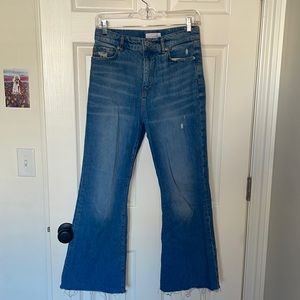 Loft jeans. Size 2/26. Bootcut. High water. Light wash.